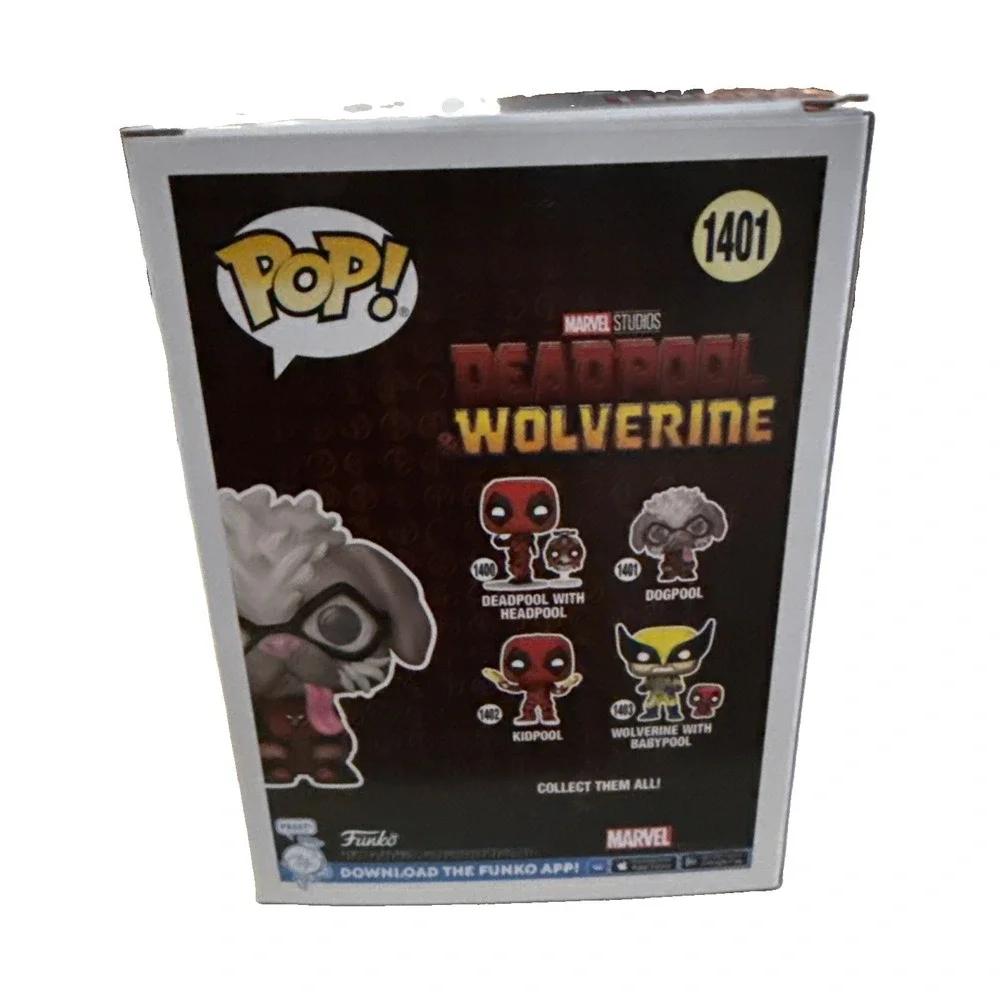 Funko Pop! Deadpool and Wolverine Dogpool #1401.